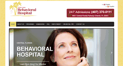 Desktop Screenshot of centralfloridabehavioral.com